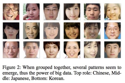日本人、中国人、韓国人を見分けるのは、AIのほうが上手