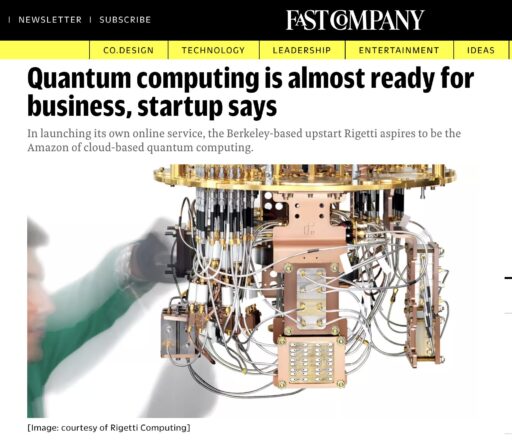 「工夫次第で、量子コンピューターの実用化はすぐにも可能」Rigetti社