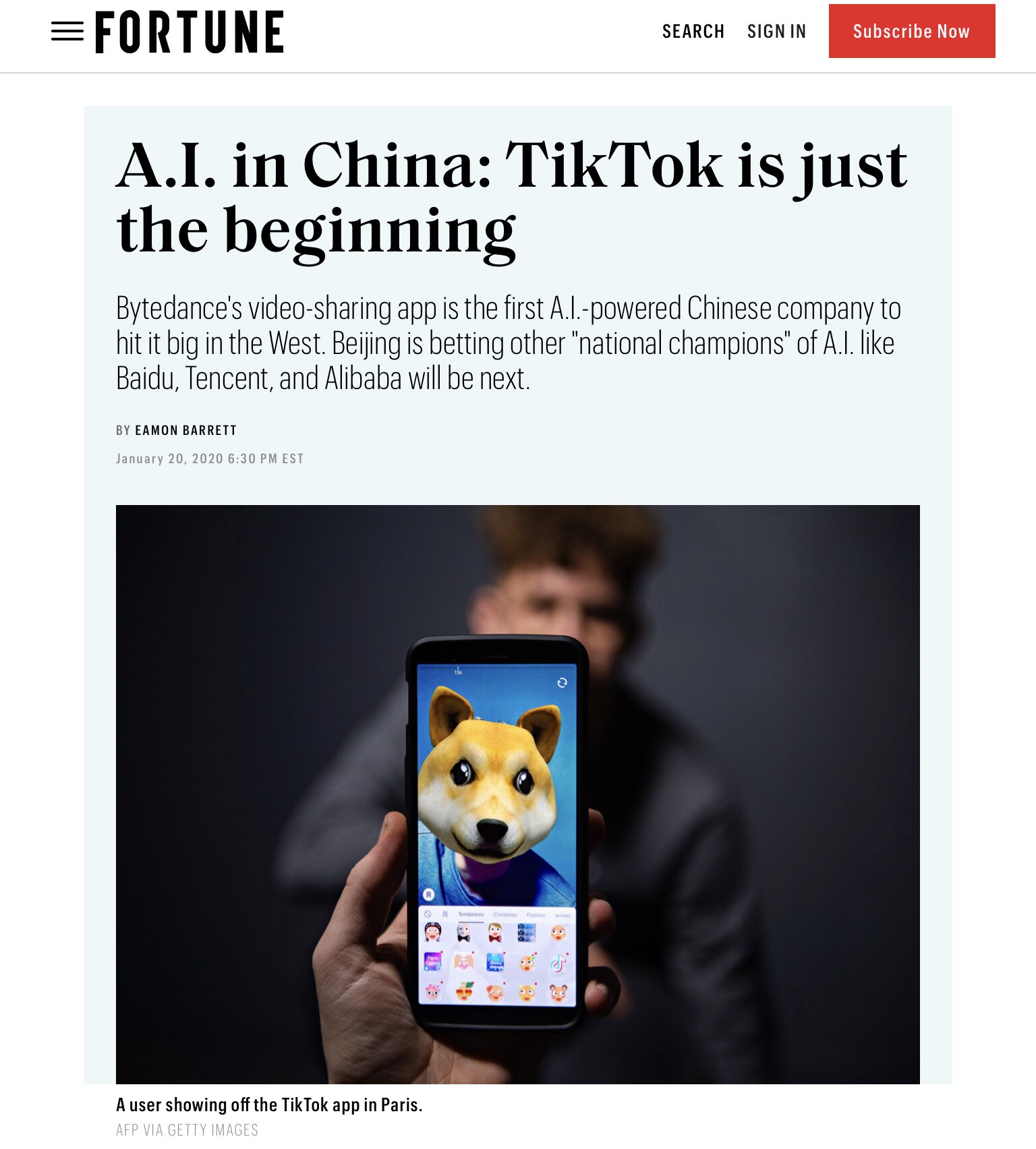 TikTokは米国に攻め入る中国AIの先兵か
