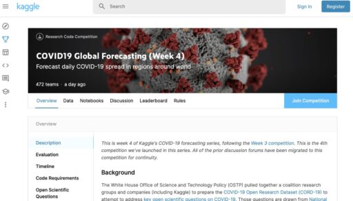 AIで新型コロナの感染要因を探る＝米GoogleのコンペサイトKaggle