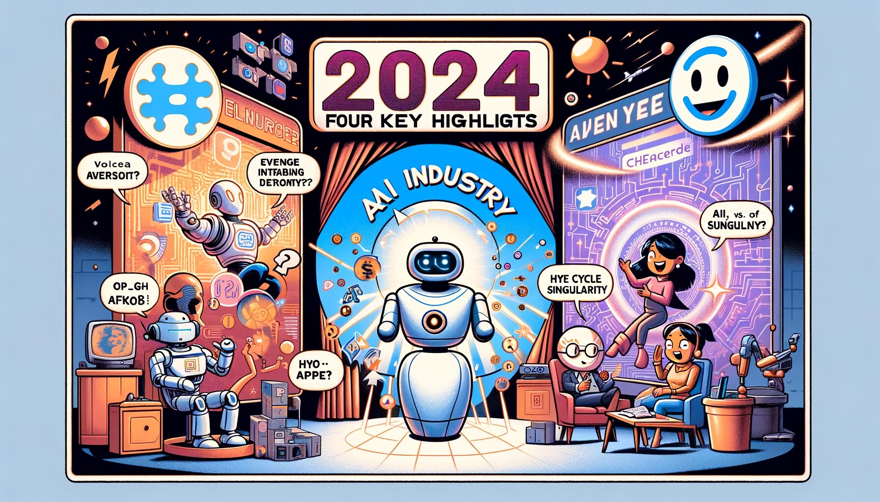 2024年、AI業界４つの注目ポイント