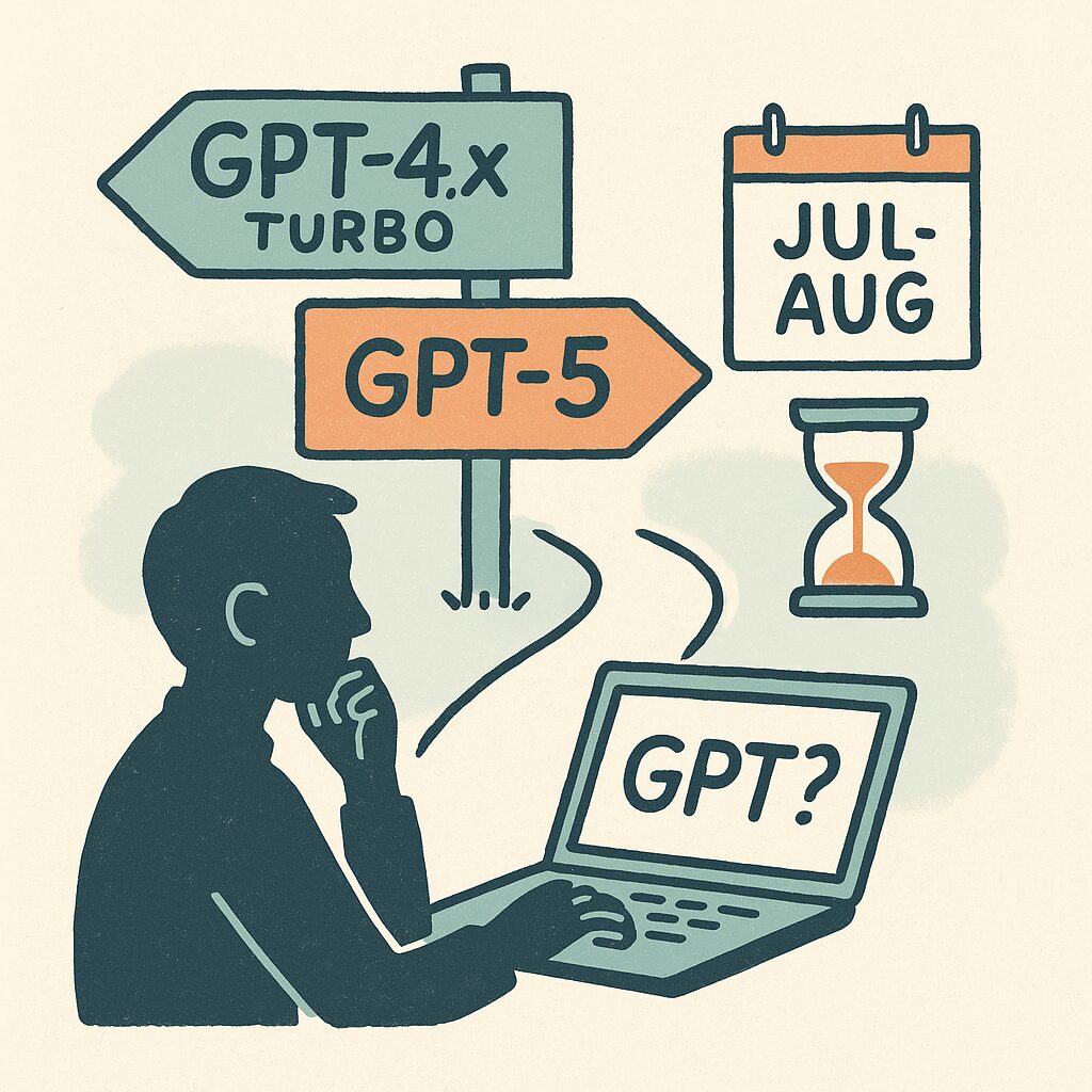 GPT-5は、本当にこの夏リリースされるのか？