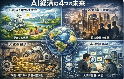AI経済の4つの未来