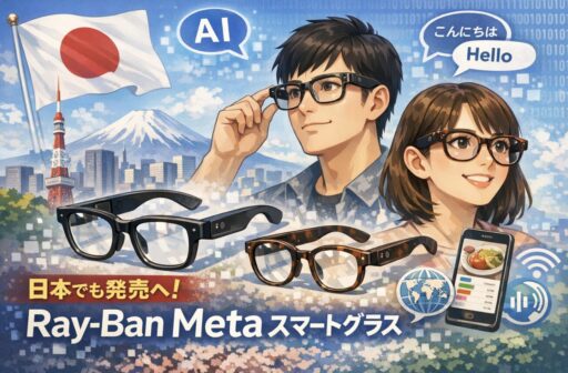 MetaのAIメガネ「Ray-Ban Meta」、今夏にも日本上陸へ
