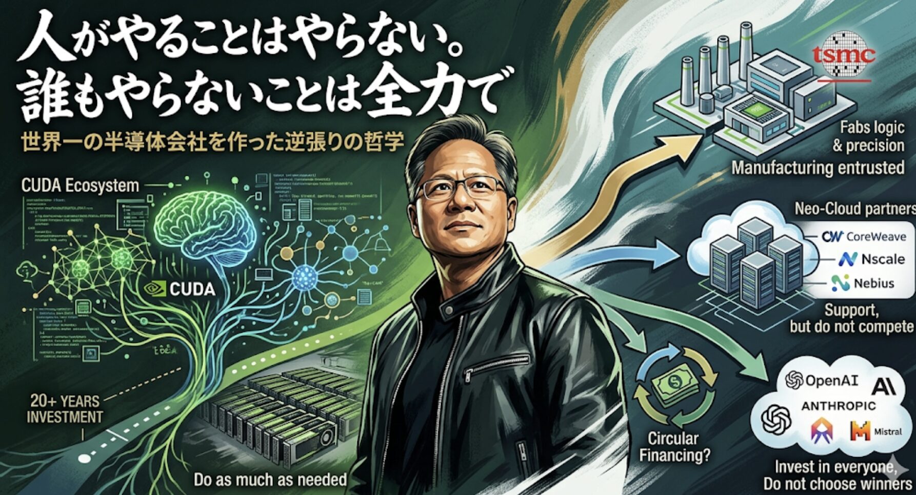 「人がやることはやらない。誰もやらないことは全力で」——世界一の半導体会社を作った逆張りの哲学