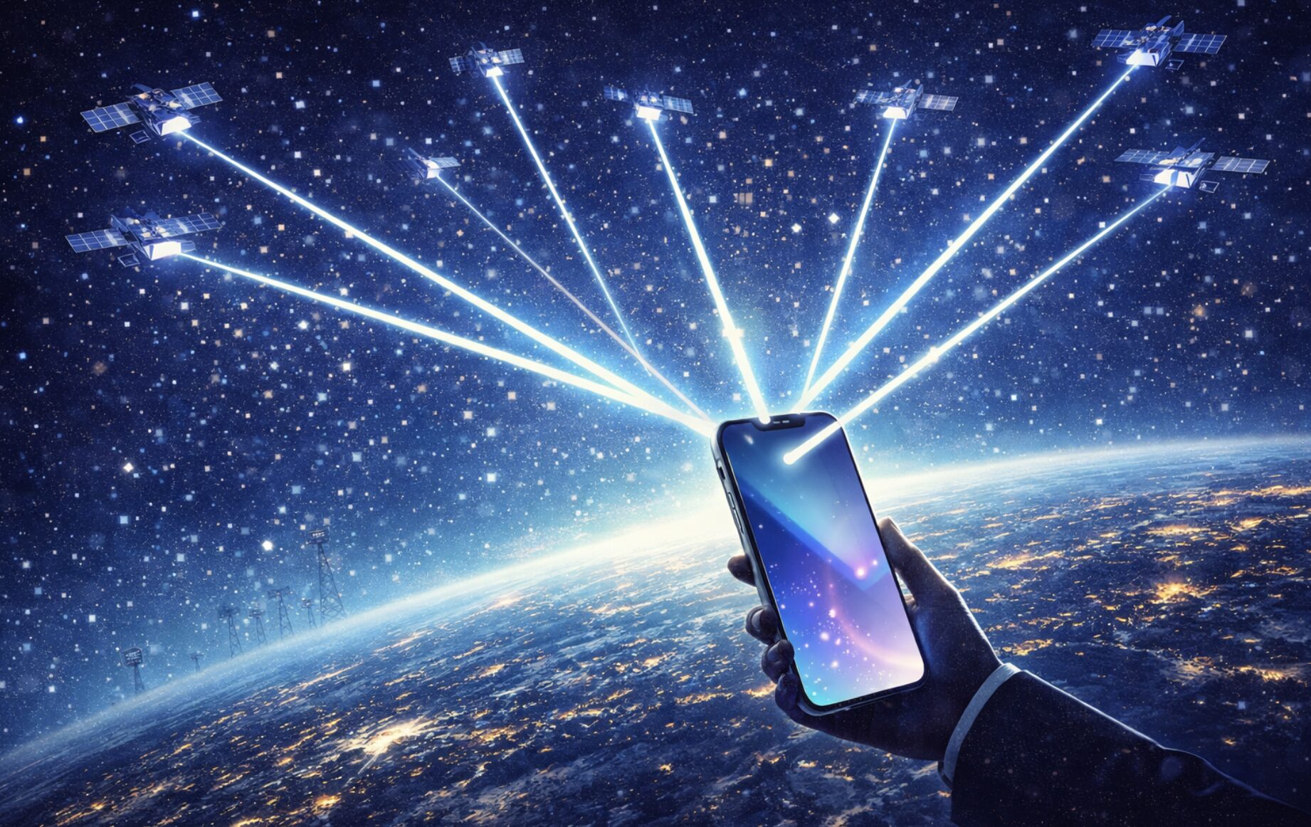 iPhoneが衛星につながった日——Amazonが115億ドルで買った通信帯域