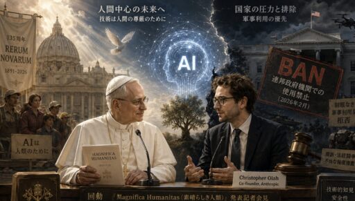バチカンが選んだ「AIの安全性」——教皇レオ14世、Anthropic共同創業者と異例の共演へ