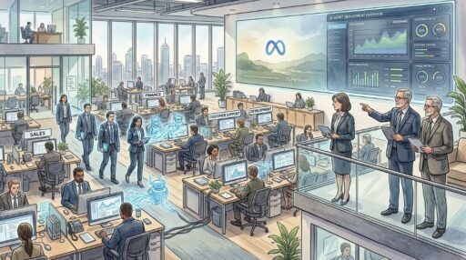 Metaも企業AI導入に参戦　広告企業が「AI社員の現場配備」に踏み出した理由