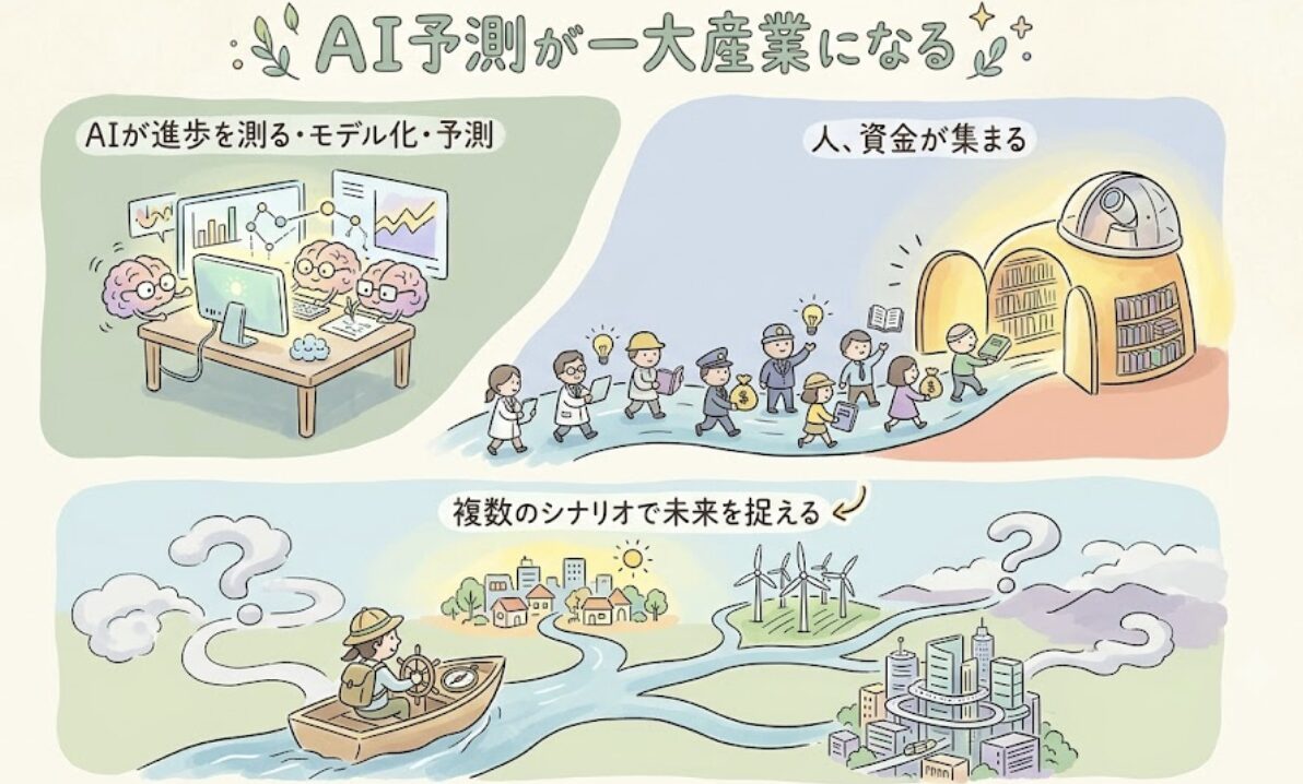 AI進化予測が一大産業になる