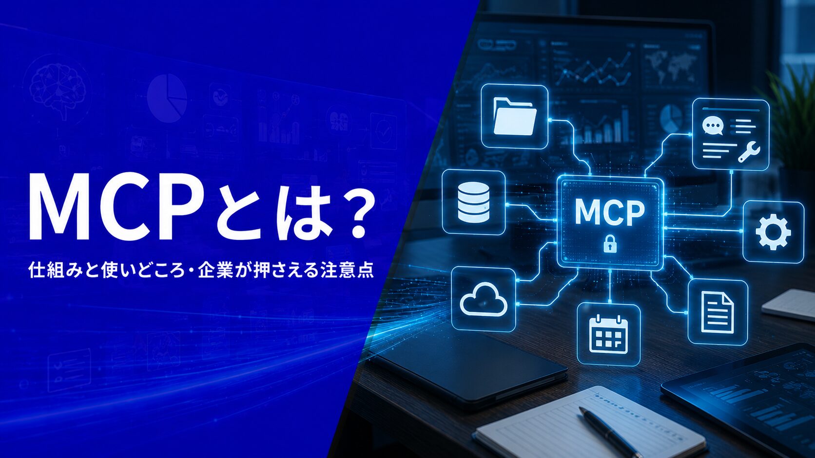 MCPとは？仕組みと使いどころ・企業が押さえる注意点【2026年版】