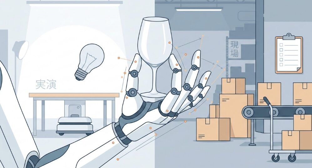 ワイングラスを持つ手を見せた1X　それでも人型ロボットがまだ職場に入れない理由