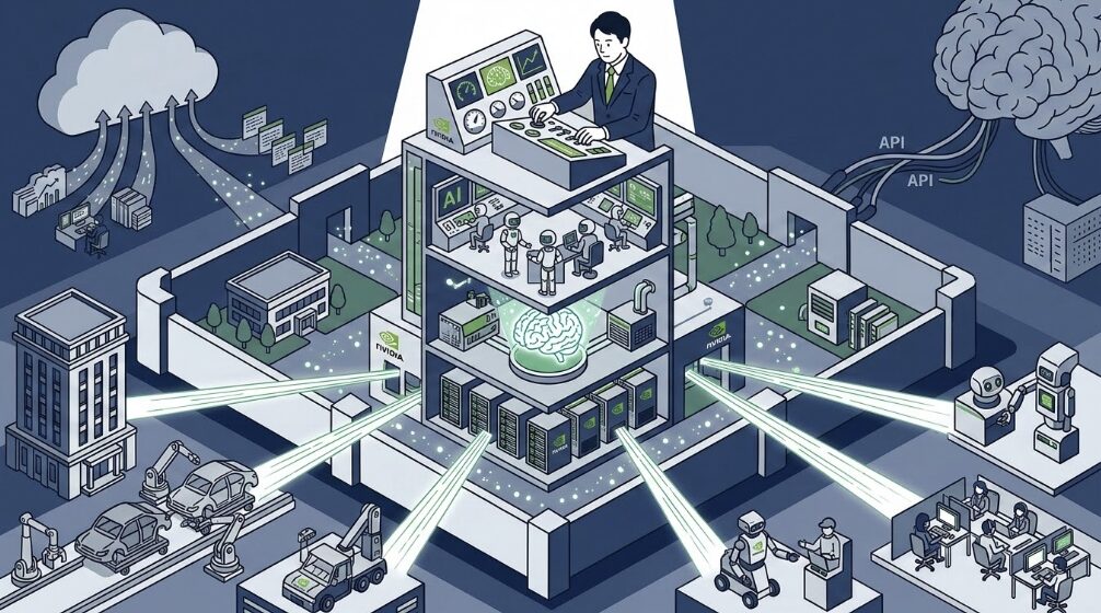 AIの司令塔を、誰の手元に置くか　NVIDIAが日本に示した「第三の経路」