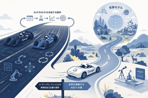 GoogleはAI競争から脱落したのではなく、抜け出したという説