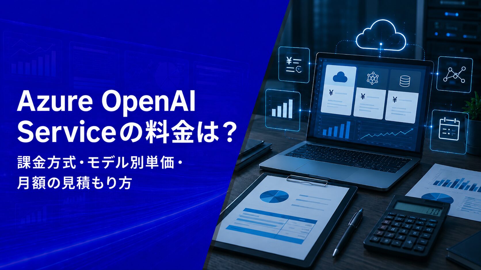 Azure OpenAI Serviceの料金は？課金方式・モデル別単価・月額の見積もり方【2026年版】