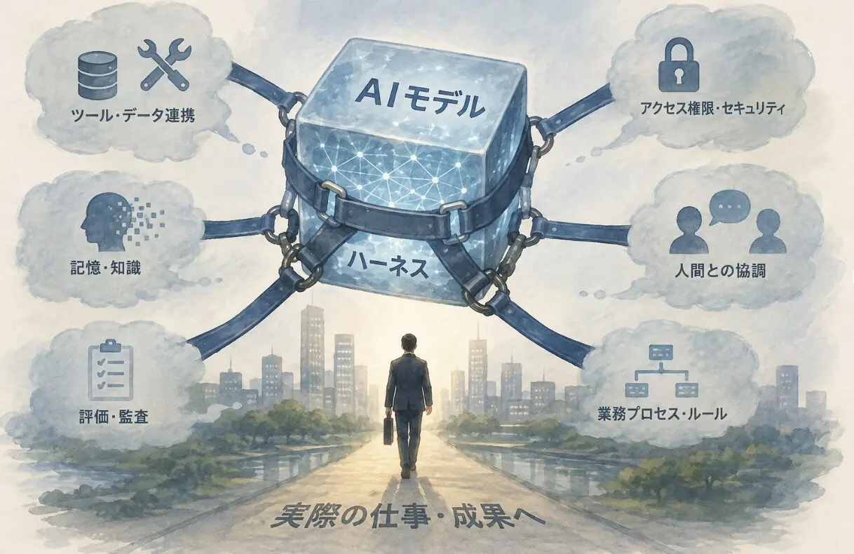AIの価値はモデルの外側へ 「ハーネス戦争」が始まった - 株式会社エクサウィザーズ