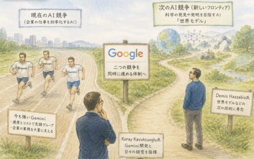Hassabis氏は更迭されたのか　Googleが狙う「科学AI」での逆転