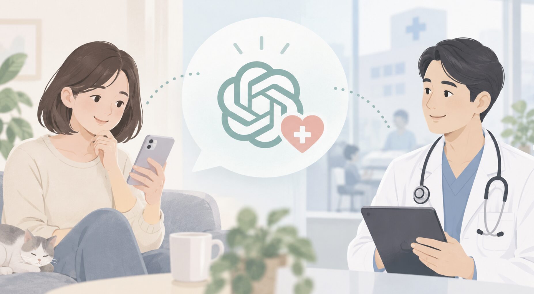 毎週3億人がChatGPTに健康相談　ヘルスケアプラットフォームを狙うOpenAI