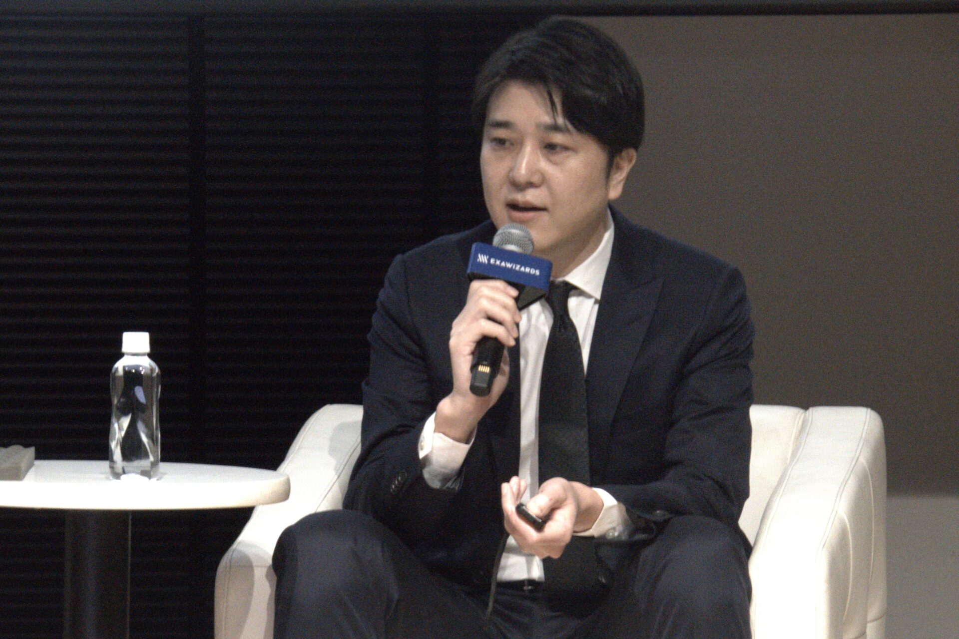 千田が人材ポートフォリオについて解説する様子