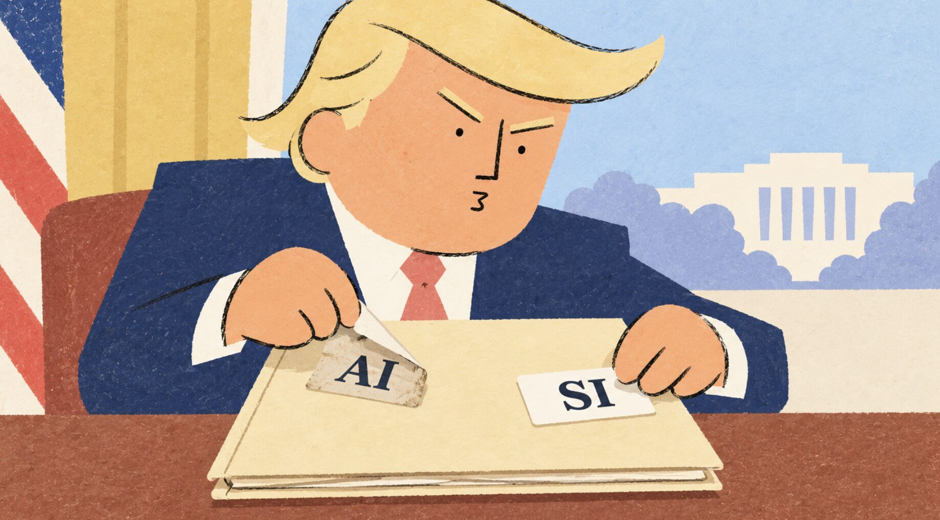 トランプ大統領はなぜ「AI」という言葉を消したいのか