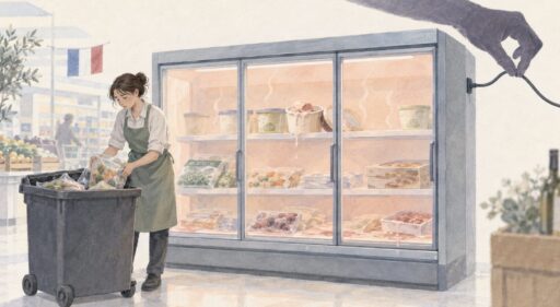 仏スーパー数百店舗で冷蔵設備を乗っ取り、庫内50度に　食品を大量廃棄