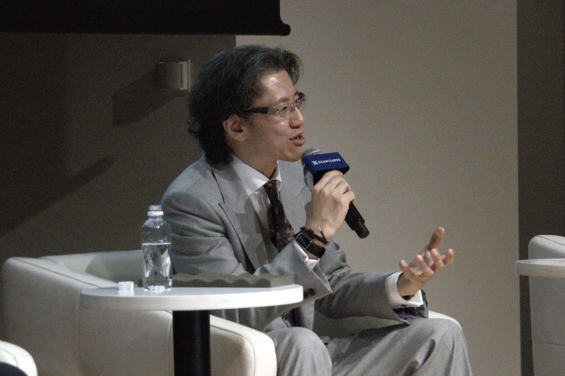 清水氏が語る様子