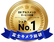 富士キメラ総研 2025 DX市場の将来展望 市場編 ベンダーシェア No.1
