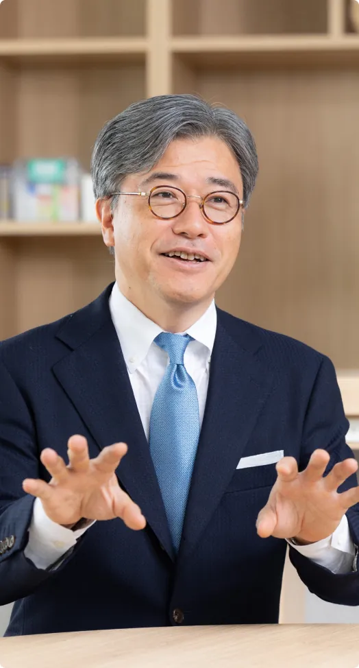 社長インタビューカット(本文②の右に配置)